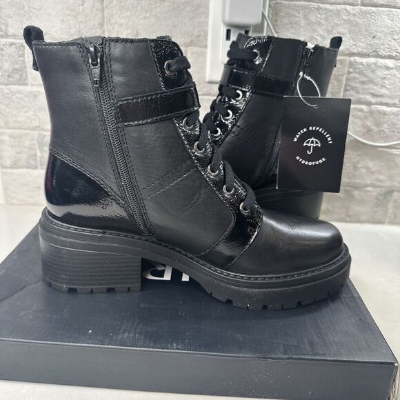 Naturalizer Jac Womens Water Repellent Ankle Combat & Lace-up Boots Size 9M NIB - Picture 5 of 5